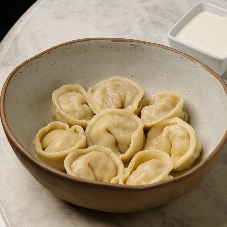 К Пельмени с цыпленком майонез